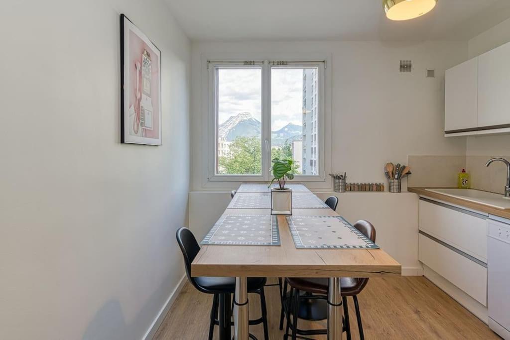 Haut Standing, 4 Ch Dont 2 Sdb Prive, Clim, Fibre Grenoble Bagian luar foto